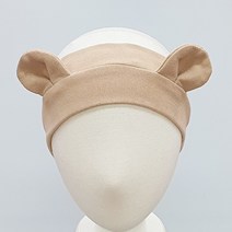 곰돌이 베이직 컬러 유아 아동터번 아기헤어밴드