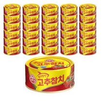 오뚜기 고추참치, 12개, 150g