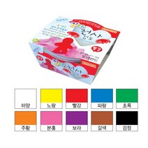 도너랜드 천사점토 20g 30g 70g 140g 모음, 칼라천사점토(주황)