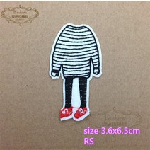 인테리어스티커 외뿔마 큐빅 뱀고양이 꿀벌 인간 물고기 자수 와펜 등 접착제 다림질 꽃 클랜드바지 장식 939119594, #18