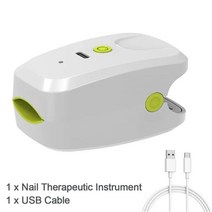 무좀 레이저 손톱 곰팡이 레이저 네일 트리트먼트 장치 905NM USB 충전 및 발톱 치료 진균증 기계, [01] USB Charging, 1개