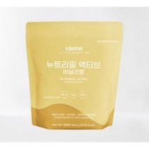 유사나 뉴트리밀+단백질 액티브 바닐라맛 대용량 840g 체중조절 다이어트식품, 1개
