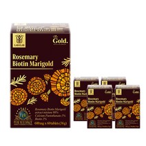 [EUR-Alliance] 더골드 로즈마리 추출물 비오틴 마리골드 등복합물, 5박스(5개월분)