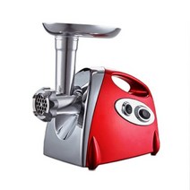 고기 다지기 분쇄기 소고기 연육 다기능 전기 고기 분쇄기 Mincer 필러 소시지 작성 메이커 기계 stuffer, 01 red