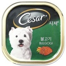 요로결석방지 불고기맛 애견 캔간식 24개 노령견용