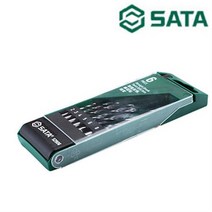 [SATA] 하이스 드릴 세트 52906 52910 52919 6PCS 10PCS 19PCS, 52919 （19PCS）