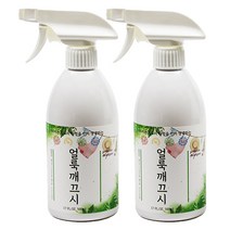 얼룩깨끄시 강력한 의류(피 카라때 목때) 얼룩제거제 500ml 2개