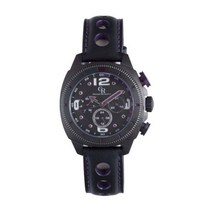 Giulio Romano 줄리오 로마노 페스카라 쿼츠 블랙 다이얼 남성용 시계 GR-2000-13-013