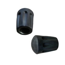 간편한 워킹 스틱 트레킹 폴 텔레스코픽 배턴 고무 팁 하이킹 캠핑 등산 지팡이 텅스텐 카바이드 가방, 03 2pcs