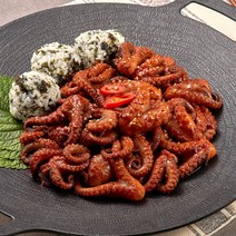 서자매 쭈꾸미 볶음 밀키트 500g 밥 반찬 술안주 캠핑 택배 수제양념, 덜매운맛(500g)