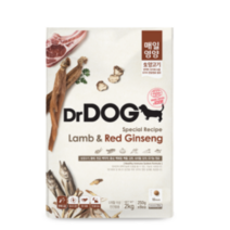 닥터독 5개월 이상 양고기 매일영양 닥터독 사료, 2kg, 6개