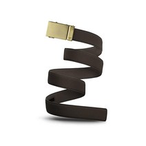 Mission Belt 남성용 캔버스 래칫 벨트 40mm 컬렉션 건메탈 버클 & 스톤 그레이 441228