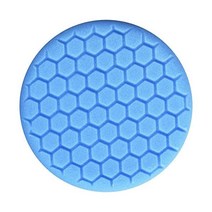 케미컬가이즈 BUFX_102_HEX 셀프센터 헥스로직 미디엄-헤비 컷 스크래치 및 스월 리무버 오렌지(6인치 백킹 플레이트에 7.5인치 적합), 가벼운 청소/글레이즈 및 광택