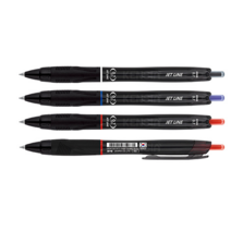 자바펜 0.7mm 제트라인 펜, 블랙, 5개