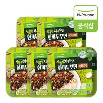 풀무원 식물성 지구식단 한끼두부면 직화짜장(220g) x 5개, 220g
