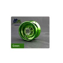 요요 불빛 매직 꼬이지 않는 잘당겨지는 탄성좋은 입문자용 연습용 4 가지 색상 Magic Yoyo 반응 형 고속 알루미늄 합금 Yo-yo CNC 선반 용 키즈 완구, [01] Green