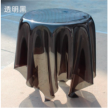 상품번호jy1428 신제품 폼나는 테이블 Creative Light 럭셔리 투명 아크릴 티 테이블 작은 집 유형 높은 감각 측면 작은 테이블 이쁘요, 투명한 갈색 매체 (직경 40 높이 51)