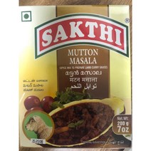 SAKTHI MUTTON MASALA 사티 머튼마샬라 향신료 200g mutton Masala, 1개