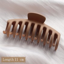 핸드프레스 가중공예 고정 철형 신제품 여성 패션 상어 클립 머리핀 헤어 액세서리 커피 블랙 아크릴 대형, 47 style-47