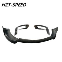 탄소 섬유 앞 범퍼 스포일러 립 벤츠 S 클래스 W222 S320 자동차 튜닝 2013-2017, 01 Lip and Air Vent