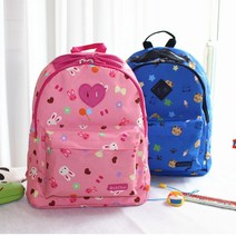 래빗 타이거 패턴 어린이 유아 아동 키즈배낭 백팩 소풍가방