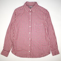 662.유니클로 체크패턴 긴팔 남방셔츠/정품/여성 M