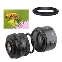 해외 캐논 니콘 소니 DSLR 용 금속 수나사 수나사 495255586267727782mm 매크로 카메라 렌즈 리버스 어댑, 클로즈업 10, 49mm