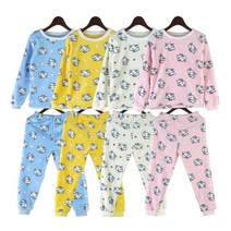 어린이 캠핑장 두꺼운 국민 수면 잠옷 실내복 수면옷