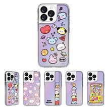 BT21 라인프렌즈 방탄소년단 콜라보 미니니 홀로그램 케이스