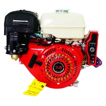 키시동 7마력 분무기 엔진 고압 TM-K7HP, 엔진풀리선택2.5Inch 20mm, 배터리(12V)선택, 1개