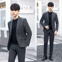 세련된 베이직한 봄가을 편안하게입을수있는 친구생일선물 브랜드 아우터 매력적인 오피스룩 착용감좋은 남자 셋업자켓