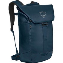오스프리 남녀공용 트랜스포터 플랩 노트북 백팩, Venturi Blue, Venturi Blue