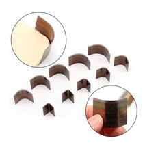 원데이클래스 가죽공방 카드지갑만들기 1 pcs 가죽 공예 도구 벨트 지갑 코너 모양 펀칭 3mm-25mm에 대 한 반 라운드 커터 펀치 가죽 수 제 공예 도구, 없음