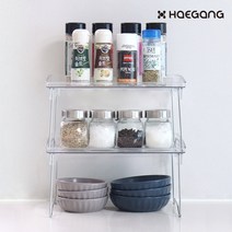 1+1 접이식 아크릴 모듈 선반 미니 투명 폴딩 정리 테이블 모던 미드센추리 책상 화장대 화장품 주방 소품