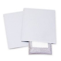 화이트 무광 드립백 봉투 L 포장지 원두커피 휴대용 커피 만들기 실링가능 인쇄봉투 100매, 100개