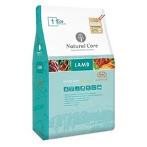 네츄럴코어 에코1 유기농 양고기 애견사료 중간입자, 6kg