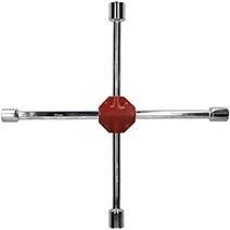 에몬(AMON) 토크 렌치 각 12.7MM 자동차의 타이어 교환 토크 범위 30N·M210N·M 교정 증명서 첨부 4994, 크로스 렌치