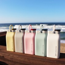 wfh 물병 텀블러 마이보틀 실리콘물병, 1.실리콘물병400ml-민트