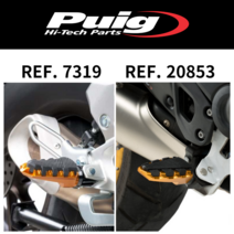 [PUIG 7319] KAWASAKI ZX-10RR10R (17-) NINJA400(18-) 트레일 풋페그 7319+8887 트레일2.0 20853+8887퓨익 가와사키, 7319R(레드)+8887
