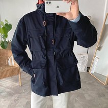 4포켓 면 빅사이즈 후드야상