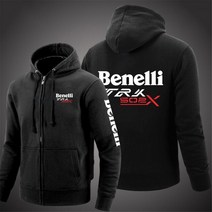 명패디자인 Benelli TRK캐주얼 후드 스웨트셔츠 남성용 여성용 따뜻한 스포츠 코트 2021 신제품 2759900811, XL CHINA, 1