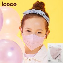 아이코코 소형 컬러 12종 L M N S 마스크 25매, 핑크, 소형M