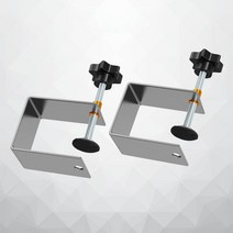 조인트 클램프 휴대용 서랍 전면 장착 클램프 캐비닛 하드웨어 지그 조정 설치용 빠른 고정 클립 2 개, 한개옵션0