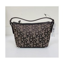 DKNY 도나 카란 뉴욕 모노그램 바게트 어반 드레스 핸드백 새상품 택있음 여성 토트백