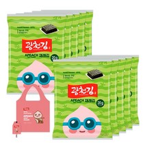 광천김 카카오프렌즈 재래전장김 20g 10봉+장바구니 증정