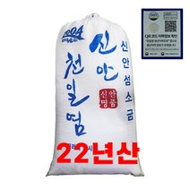 천일염 신안소금 20kg(2023년산) 신안천일염 김장소금 젓갈소금, 20kg, 1개