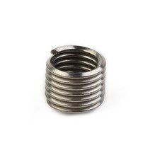 헬리코일 m5 스테인레스 스틸 M6 x 1.0 1.5D 삽입 길이 와이어 메트릭 거친 나사산 삽입 Helicoil 패션 고, 한개옵션0