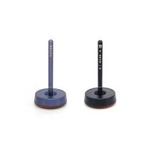 소원템 무중력펜 데스크인테리어 사무실 자기부상펜, 블랙 0.5mm