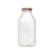 델몬트 쥬스 사각 유리병 골드, 300ml, 9개