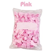 중국레고 호환 테크닉 500-1500g 벌크 단색 클래식 빌딩 블록 호환 주요 브릭 브랜드 MOC DIY 시티 크리에, 08 pink_03 1500g